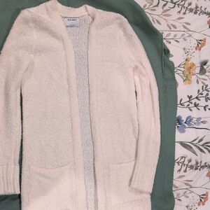 Old Navy Women's Soft Cream Cardigan